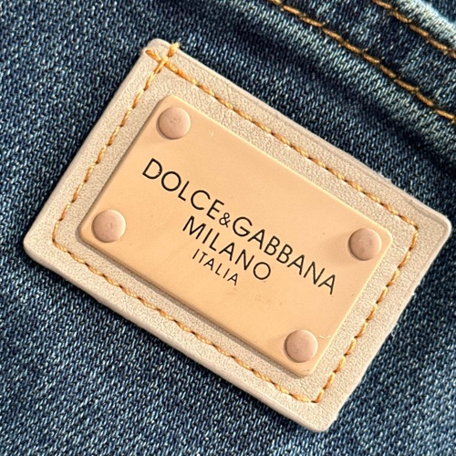 Replica Dolce & Gabbana D&G Jeans For Men #1230672 $80.00 USD for Wholesale