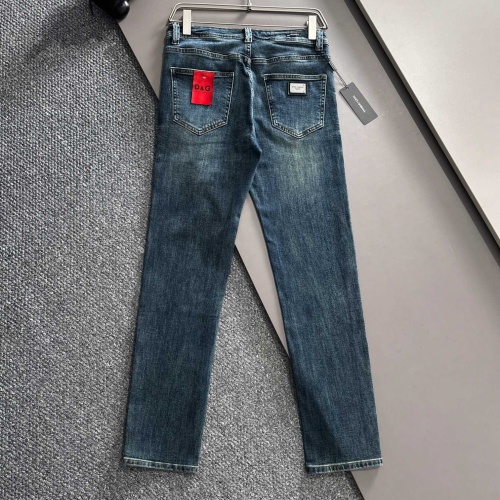 Replica Dolce & Gabbana D&G Jeans For Men #1230673 $80.00 USD for Wholesale