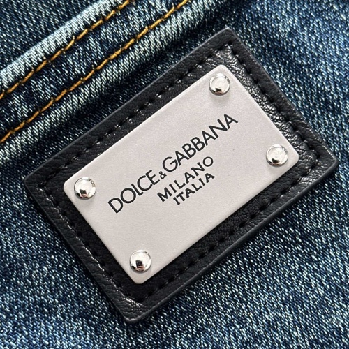 Replica Dolce & Gabbana D&G Jeans For Men #1230673 $80.00 USD for Wholesale