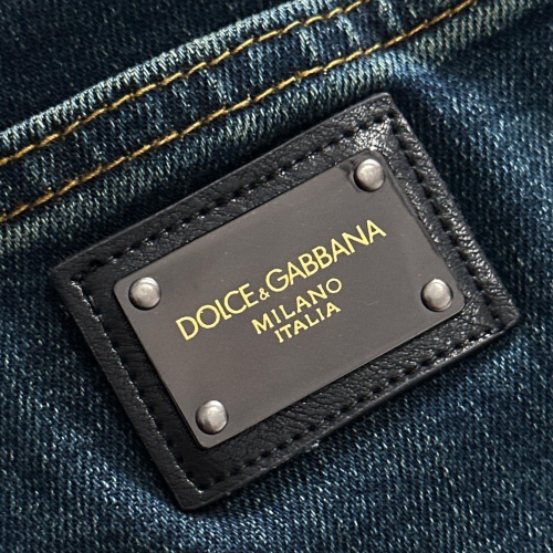 Replica Dolce & Gabbana D&G Jeans For Men #1230674 $80.00 USD for Wholesale