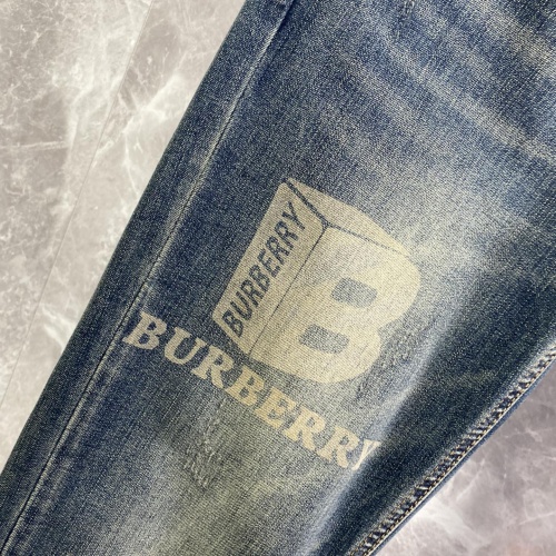 Replica Burberry Jeans For Men #1230697 $76.00 USD for Wholesale