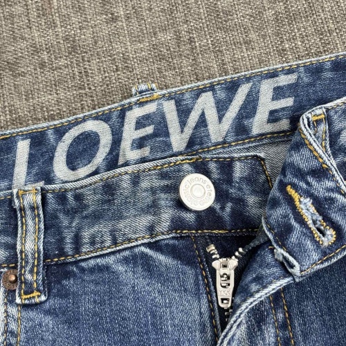 Replica LOEWE Jeans For Men #1230713 $85.00 USD for Wholesale