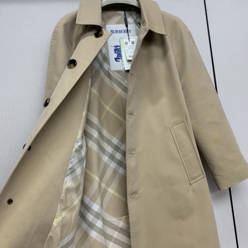 Replica Burberry Trench Coat Long Sleeved For Unisex #1230715 $160.00 USD for Wholesale