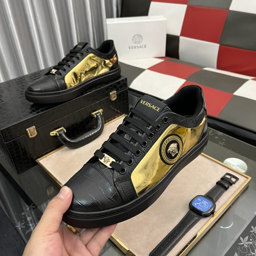 Replica Versace Casual Shoes For Men #1230786, $72.00 USD, [ITEM#1230786], Replica Versace Casual Shoes outlet from China