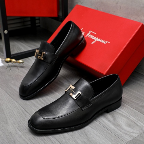 Replica Salvatore Ferragamo Leather Shoes For Men #1230816, $82.00 USD, [ITEM#1230816], Replica Salvatore Ferragamo Leather Shoes outlet from China