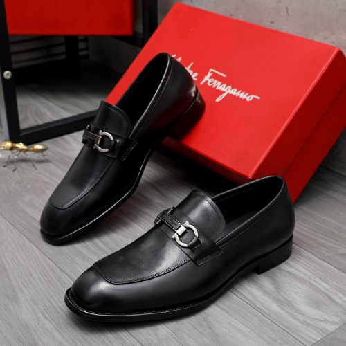 Replica Salvatore Ferragamo Leather Shoes For Men #1230847, $82.00 USD, [ITEM#1230847], Replica Salvatore Ferragamo Leather Shoes outlet from China