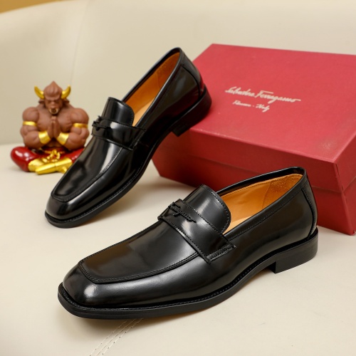 Replica Salvatore Ferragamo Leather Shoes For Men #1230866, $85.00 USD, [ITEM#1230866], Replica Salvatore Ferragamo Leather Shoes outlet from China