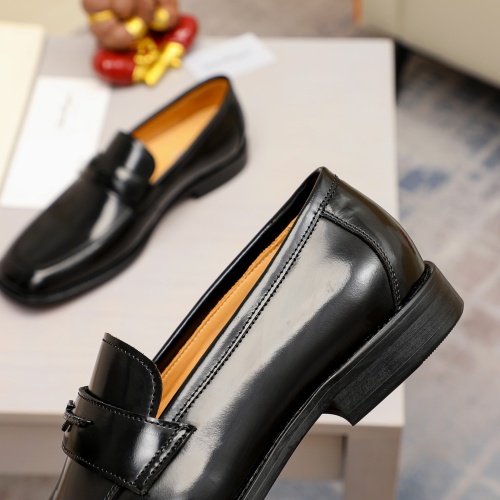 Replica Salvatore Ferragamo Leather Shoes For Men #1230866 $85.00 USD for Wholesale