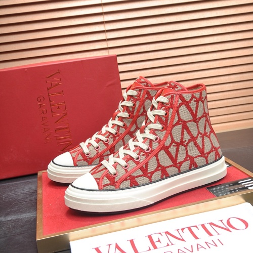 Replica Valentino High Tops Shoes For Men #1231002, $100.00 USD, [ITEM#1231002], Replica Valentino High Tops Shoes outlet from China