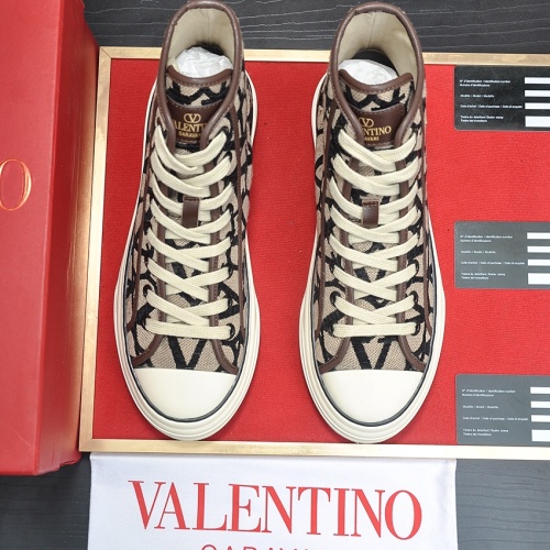 Replica Valentino High Tops Shoes For Women #1231005 $100.00 USD for Wholesale