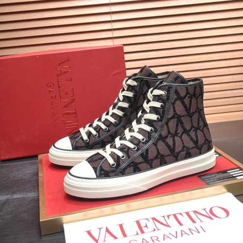 Replica Valentino High Tops Shoes For Men #1231006, $100.00 USD, [ITEM#1231006], Replica Valentino High Tops Shoes outlet from China