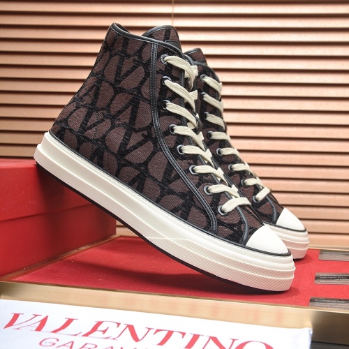 Replica Valentino High Tops Shoes For Men #1231006 $100.00 USD for Wholesale