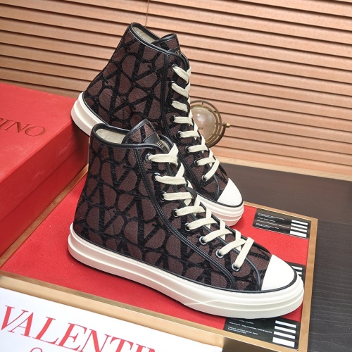 Replica Valentino High Tops Shoes For Men #1231006 $100.00 USD for Wholesale