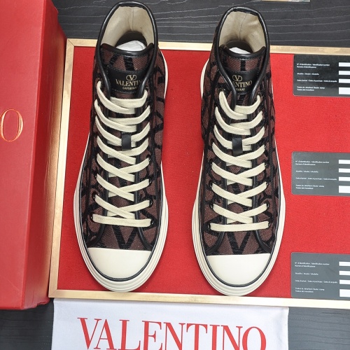 Replica Valentino High Tops Shoes For Women #1231007 $100.00 USD for Wholesale