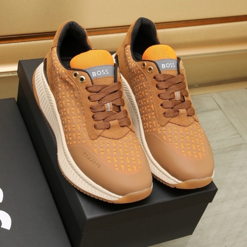 Replica Boss Casual Shoes For Men #1231100 $92.00 USD for Wholesale