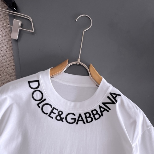 Replica Dolce & Gabbana D&G T-Shirts Short Sleeved For Unisex #1231166 $56.00 USD for Wholesale