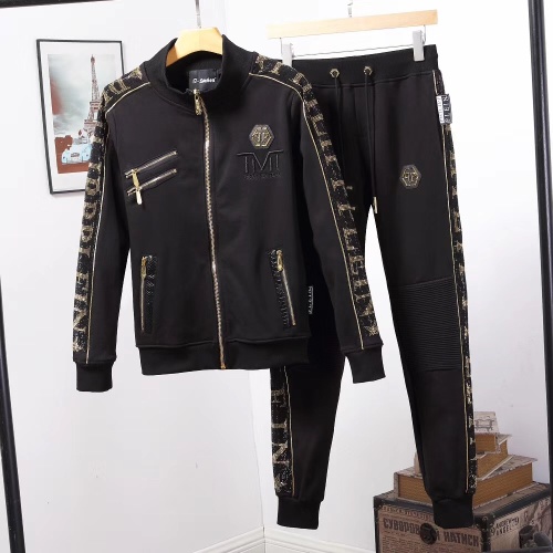 Replica Philipp Plein PP Tracksuits Long Sleeved For Men #1231384, $118.00 USD, [ITEM#1231384], Replica Philipp Plein PP Tracksuits outlet from China