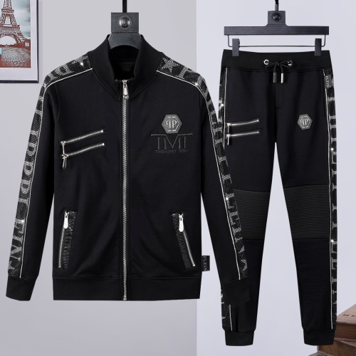 Replica Philipp Plein PP Tracksuits Long Sleeved For Men #1231387, $118.00 USD, [ITEM#1231387], Replica Philipp Plein PP Tracksuits outlet from China