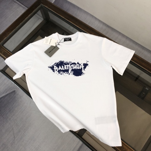 Replica Balenciaga T-Shirts Short Sleeved For Unisex #1231480, $40.00 USD, [ITEM#1231480], Replica Balenciaga T-Shirts outlet from China