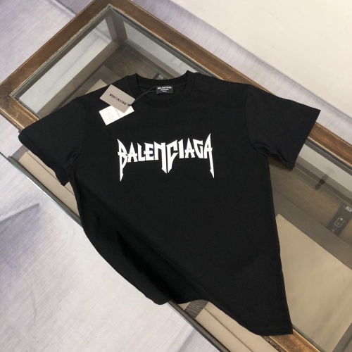 Replica Balenciaga T-Shirts Short Sleeved For Unisex #1231486, $40.00 USD, [ITEM#1231486], Replica Balenciaga T-Shirts outlet from China