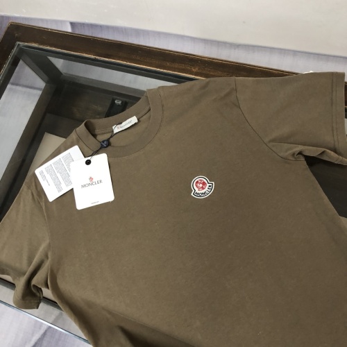 Replica Moncler T-Shirts Short Sleeved For Unisex #1231635 $40.00 USD for Wholesale