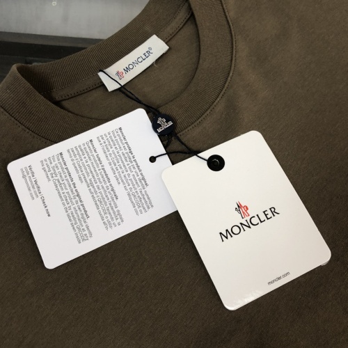 Replica Moncler T-Shirts Short Sleeved For Unisex #1231656 $40.00 USD for Wholesale