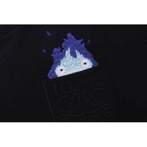 Replica LOEWE Hoodies Long Sleeved For Unisex #1231730 $56.00 USD for Wholesale