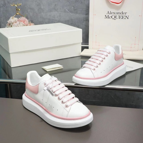 Replica Alexander McQueen Casual Shoes For Women #1231766 $92.00 USD for Wholesale