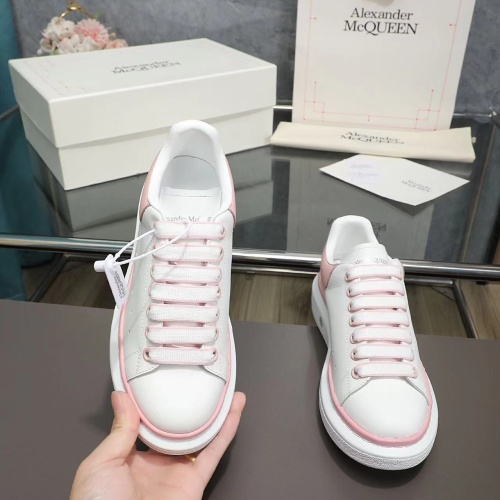 Replica Alexander McQueen Casual Shoes For Women #1231766 $92.00 USD for Wholesale