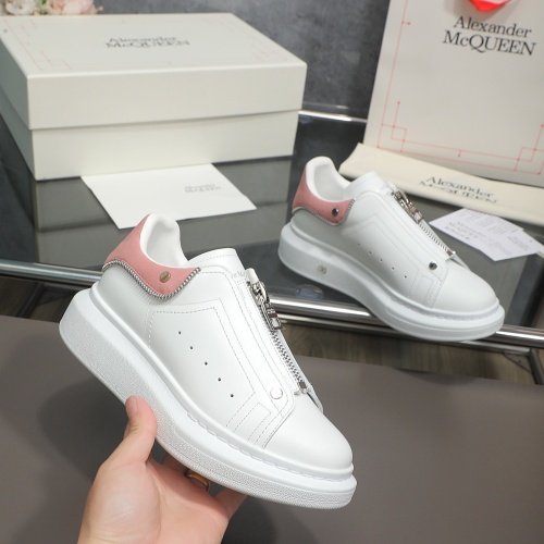 Replica Alexander McQueen Casual Shoes For Women #1231792 $96.00 USD for Wholesale