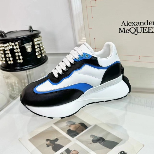 Replica Alexander McQueen Casual Shoes For Women #1231795 $105.00 USD for Wholesale