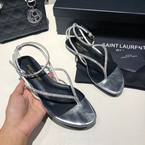 Replica Yves Saint Laurent YSL Sandal For Women #1231945 $98.00 USD for Wholesale