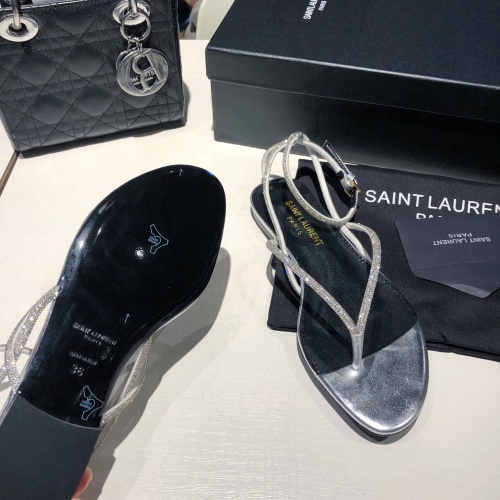 Replica Yves Saint Laurent YSL Sandal For Women #1231945 $98.00 USD for Wholesale