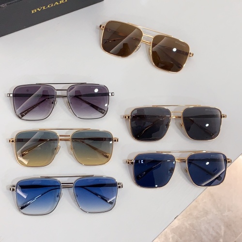 Replica Bvlgari AAA Quality Sunglasses #1232049 $60.00 USD for Wholesale