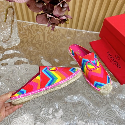 Replica Valentino Slippers For Women #1232056 $102.00 USD for Wholesale