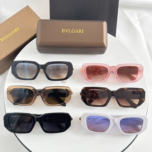 Replica Bvlgari AAA Quality Sunglasses #1232100 $60.00 USD for Wholesale