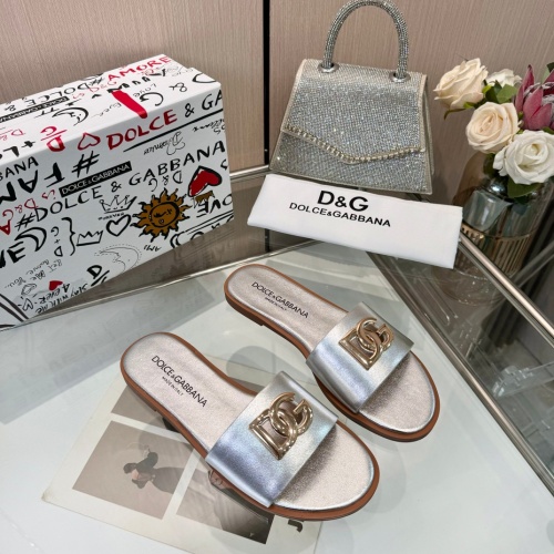 Replica Dolce &amp; Gabbana D&amp;G Slippers For Women #1232321, $82.00 USD, [ITEM#1232321], Replica Dolce &amp; Gabbana D&amp;G Slippers outlet from China