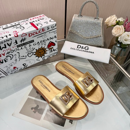 Replica Dolce &amp; Gabbana D&amp;G Slippers For Women #1232322, $82.00 USD, [ITEM#1232322], Replica Dolce &amp; Gabbana D&amp;G Slippers outlet from China