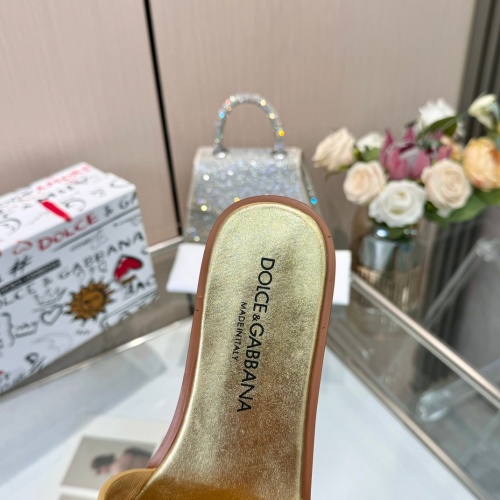 Replica Dolce & Gabbana D&G Slippers For Women #1232322 $82.00 USD for Wholesale