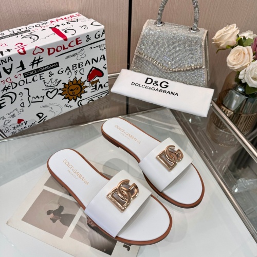 Replica Dolce &amp; Gabbana D&amp;G Slippers For Women #1232323, $82.00 USD, [ITEM#1232323], Replica Dolce &amp; Gabbana D&amp;G Slippers outlet from China