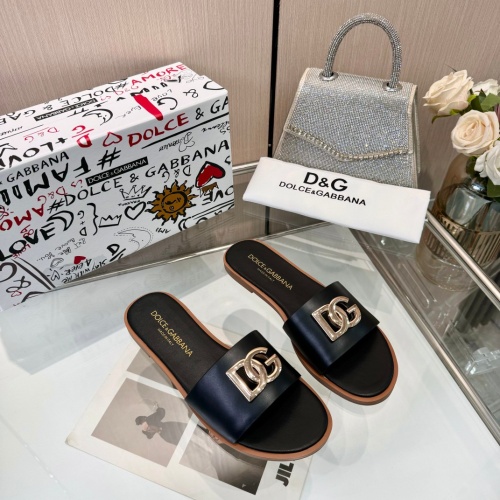 Replica Dolce &amp; Gabbana D&amp;G Slippers For Women #1232324, $82.00 USD, [ITEM#1232324], Replica Dolce &amp; Gabbana D&amp;G Slippers outlet from China