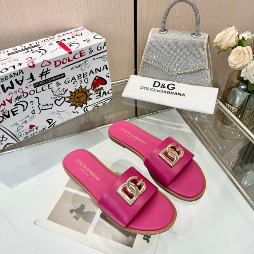 Replica Dolce &amp; Gabbana D&amp;G Slippers For Women #1232326, $82.00 USD, [ITEM#1232326], Replica Dolce &amp; Gabbana D&amp;G Slippers outlet from China