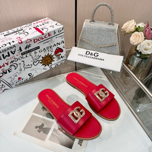 Replica Dolce &amp; Gabbana D&amp;G Slippers For Women #1232327, $82.00 USD, [ITEM#1232327], Replica Dolce &amp; Gabbana D&amp;G Slippers outlet from China