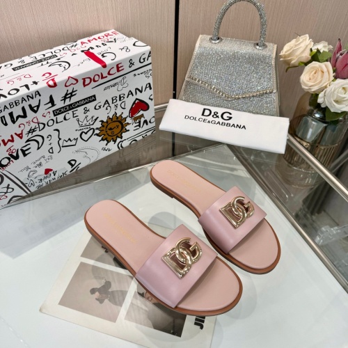 Replica Dolce &amp; Gabbana D&amp;G Slippers For Women #1232329, $82.00 USD, [ITEM#1232329], Replica Dolce &amp; Gabbana D&amp;G Slippers outlet from China