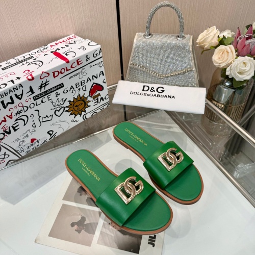 Replica Dolce &amp; Gabbana D&amp;G Slippers For Women #1232337, $82.00 USD, [ITEM#1232337], Replica Dolce &amp; Gabbana D&amp;G Slippers outlet from China