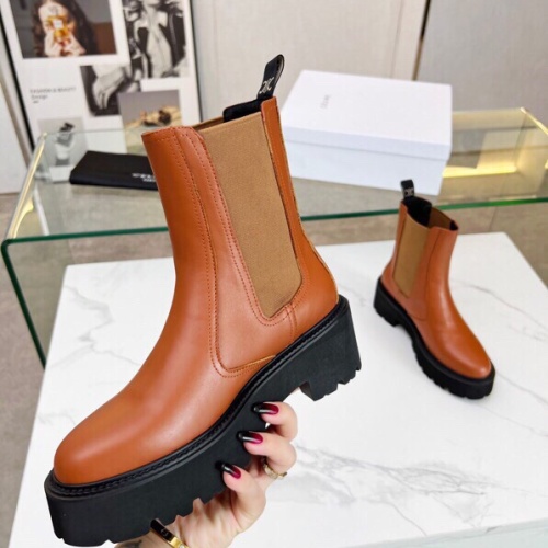 Replica Celine Boots For Women #1232399 $102.00 USD for Wholesale