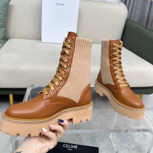 Replica Celine Boots For Women #1232403 $108.00 USD for Wholesale