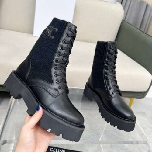 Replica Celine Boots For Women #1232404, $108.00 USD, [ITEM#1232404], Replica Celine Boots outlet from China