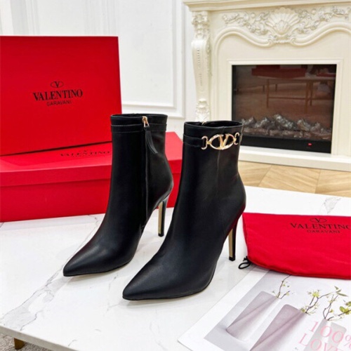 Replica Valentino Boots For Women #1232409, $100.00 USD, [ITEM#1232409], Replica Valentino Boots outlet from China