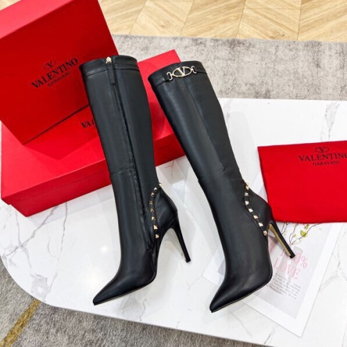 Replica Valentino Boots For Women #1232411, $132.00 USD, [ITEM#1232411], Replica Valentino Boots outlet from China